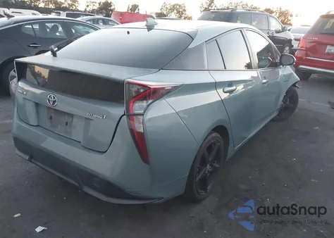 2016 Toyota Prius Three Touring из США, поврежденный, VIN JTDKARFU7G3006567